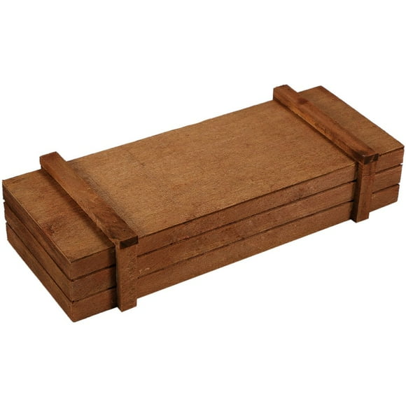 Planter Wooden Rectangle Box Succulent Planting Wooden Box Wood Boxed Rectangular Rail Planters