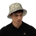 thumbnail image 6 of Kdxio Reflective Bucket Hat - Skull Snake Print Bucket Hat for Men,Women, 6 of 9