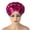 Hot Pink, variant on Fashion Women Beading Braid Hat Ruffle Cancer Wrap Cap Sleep Caps Satin Lined Hair Bonnets Fancy Womens Knit Hats Circus Winter Wool Hat Ladies Summer Neon Polyester N Hat French Wool Men for Girls 6