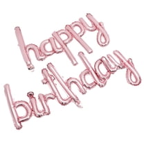 OUNONA 1 Set Aluminum Foil Balloon Birthday Party Balloons Reusable Party Decorative Balloons