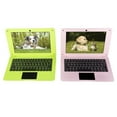 thumbnail image 5 of Goldengulf Windows 10 Computer Laptop Mini 10 Inch 32GB Ultra Thin and Light Netbook Intel Quad Core CPU PC HDMI WiFi USB Netflix YouTube-Green, 5 of 8