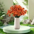 thumbnail image 3 of Flowers Outdoor Garden Silk Arrangements for Porch Window Vase Home Decorative Use, 3 of 5