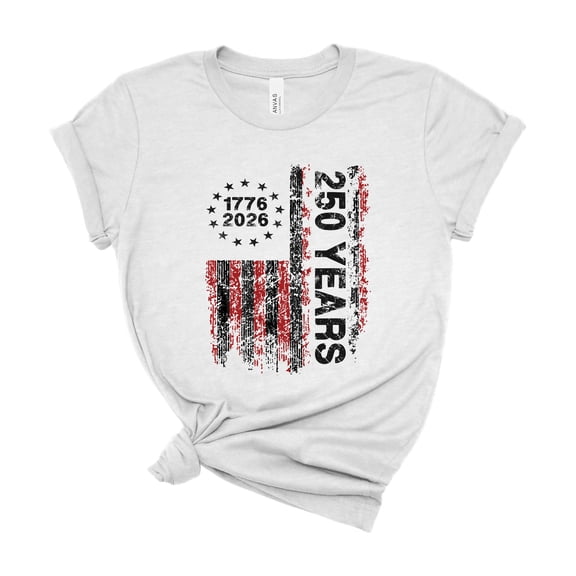 250 Anniversary USA Shirt, 250 Years American Independence Tee Women and Men