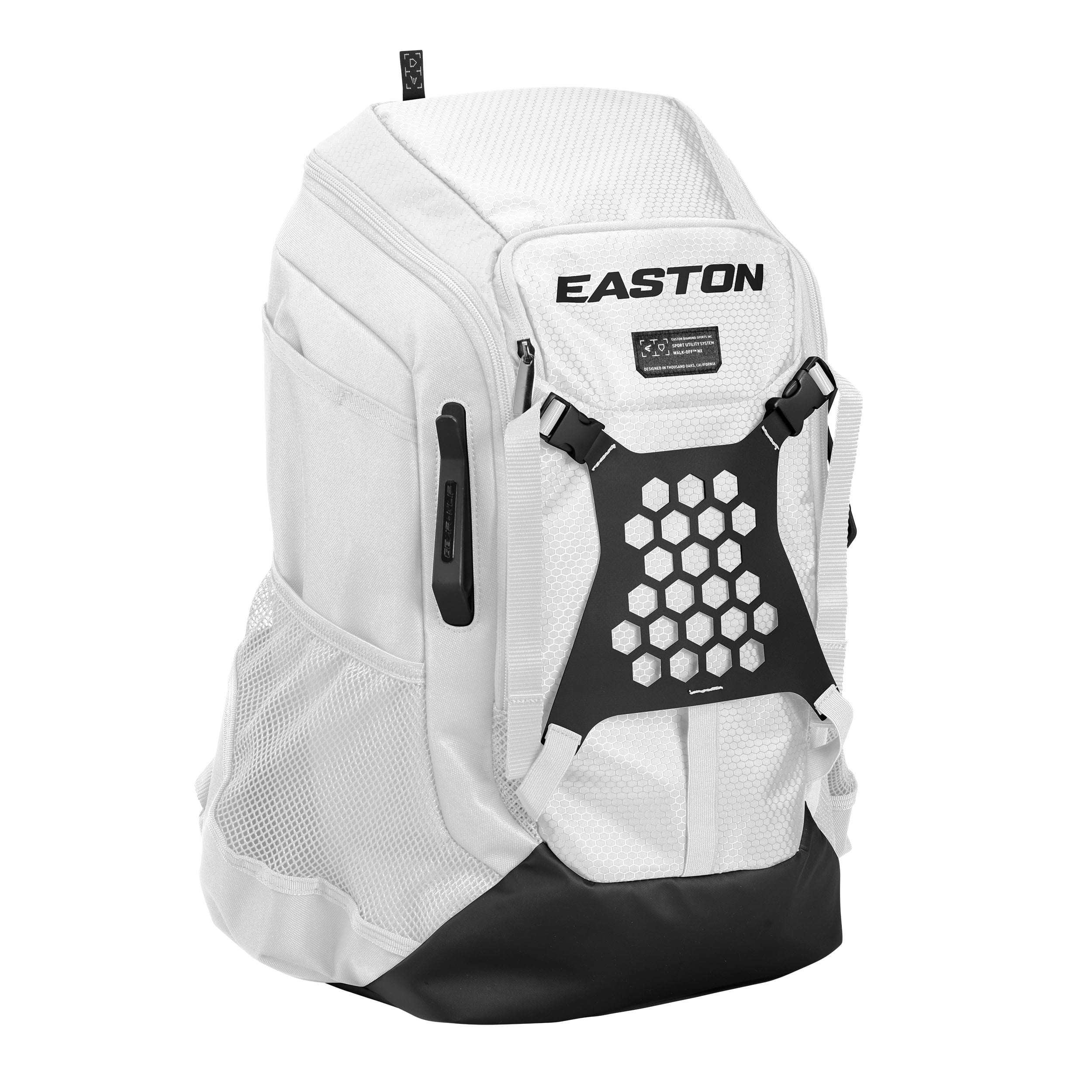Easton Walk-Off IV Baseball/Softball Backpack Bag White 