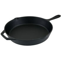 Alpine Cuisine Pre-seasoned Cast Iron Frypan 12-Inch - Black Cast Iron Frypan - Durable, Heavy Duty Cooking Pans - Multipurpose Use Kitchen Pans