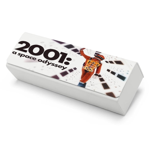 2001: Una Odisea del Espacio Estuche Rígido para Gafas de Cuero PU Protector con Forro de Felpa Premium Suave para Hombres y Mujeres
