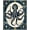 Navy Blue, Pattern 7, variant on ODIKA 8'x10' Washable Area Rug Non-Slip Chair-Friendly Mat Navy Octopus Animals Nautical Tentacle Vintage Creature Motif for Dining Room, Large Office, Lounge