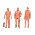 thumbnail image 1 of 3 figuras arquitectónicas en miniatura de hombre de pie, modelos de personas diminutas, manualidades para arena 28 cm, 1 of 9