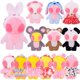 thumbnail image 1 of Duck Clothes 30cm Cute Animal Set Fashion Sweater Bathrobe Original Design Mini Stuffed Toy Clothes Accessories GiftNQ12China He Qiyong unisex, 1 of 1
