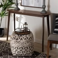 thumbnail image 3 of Baxton Studio Wendy Walnut Wood Console Table, 3 of 7