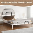 thumbnail image 5 of On Sale!Adjustable Metal Mattress Non-Slip Slide Stopper Gaskets for Metal Bed Frame, Mattress Retainer Bar Holder, 5 of 5