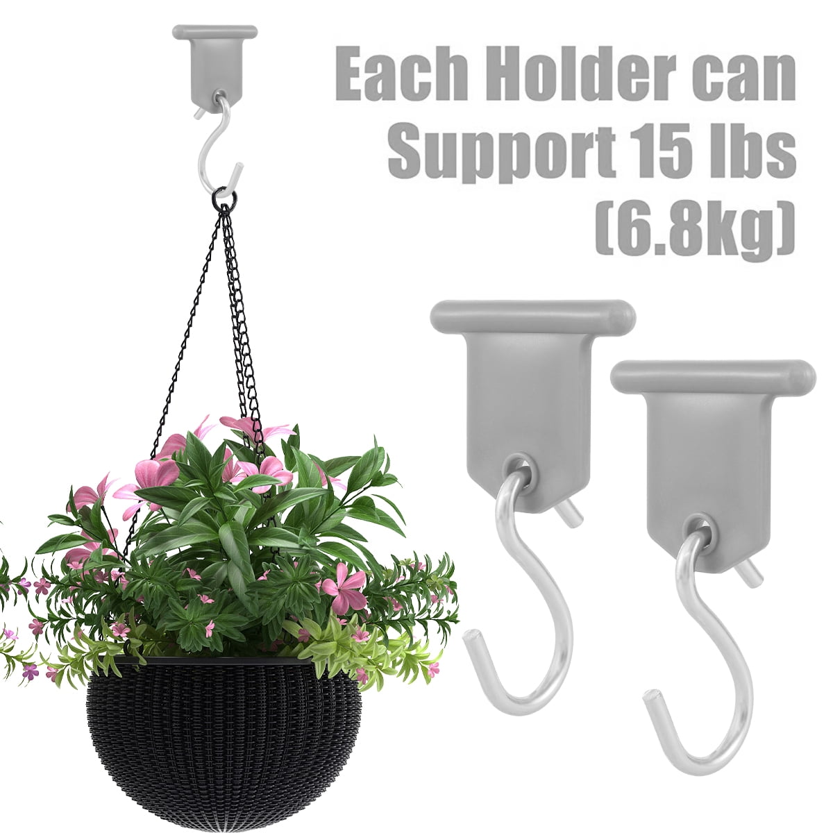 16Pcs Awning Hooks – S-Shaped Hangers For Camping, RV, Tent, Garden & Party Lights