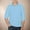 Light Blue, variant on LIUYUNNN Kids Boys' Polo Shirts Long Sleeve Kids Yellow Button down Shirt Boys Uniform Shirts Collared Shirt 7-8 Years Clothes forBoys Girls Four Seasons Outfits