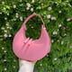 thumbnail image 3 of Bolsa de hombro de cuero de PU de axila de media luna casual de moda para fiesta (rosa) Ehuebsd Para Estrenar, 3 of 9