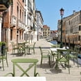 thumbnail image 2 of Compamia Cross XL Resin Outdoor Arm Chair Olive Green, Set of 2, 2 of 6