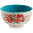 thumbnail image 5 of The Pioneer Woman Vintage Floral 12-Piece Dinnerware Set, Teal, 5 of 5