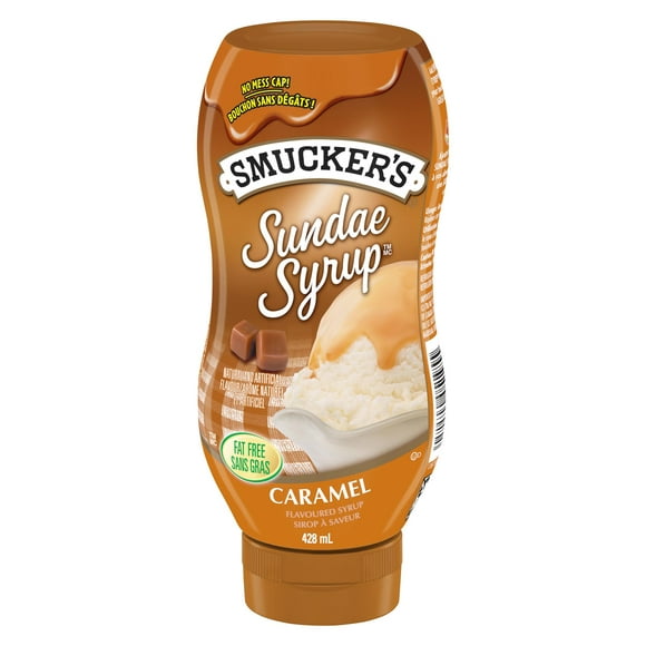 Smucker's Sundae Syrup Caramel Flavoured Syrup 428mL, 428 mL