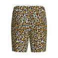 thumbnail image 7 of Daiia Leopard Mens Woven Stretch Pajama Short,Short Pajama Pants-Large, 7 of 7