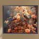thumbnail image 3 of Pintura de diamante 5D DIY, taladro cuadrado completo, Kit de pájaro en rama, decoración del hogar, 55x45cm, 3 of 9