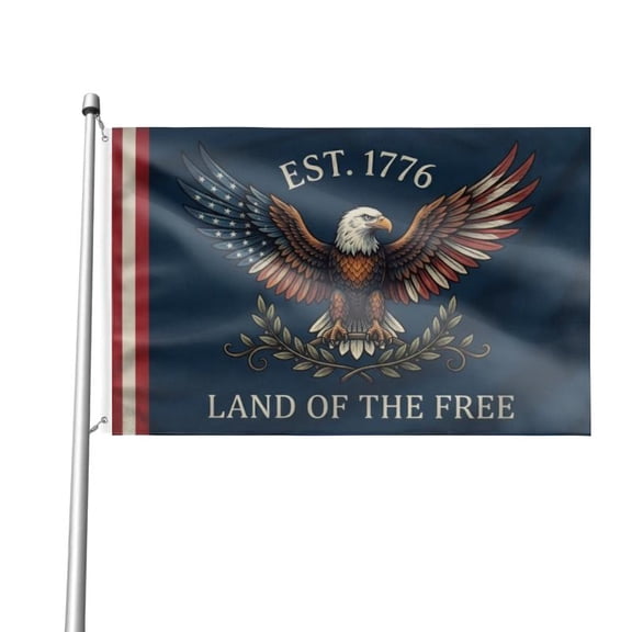 250TH Anniversary Flags, 250th Anniversary US 1776-2026, Patriotic Design Banner
