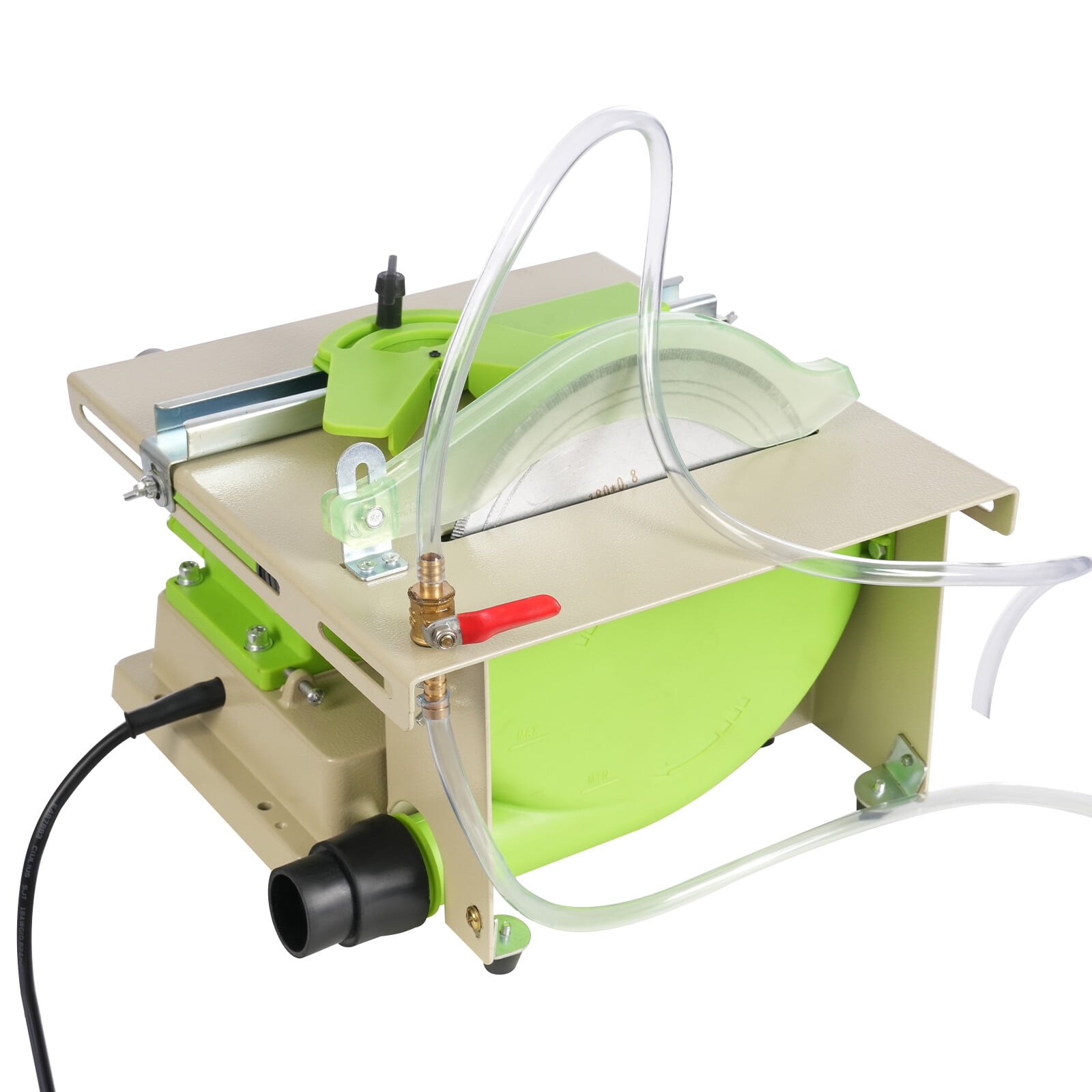 1380W Bench Polisher, Rock Polishing and Grinding Machine, Variable Speed Buffer Bench with Multi-Function Wheels for Stone Jade Cutting Polishing