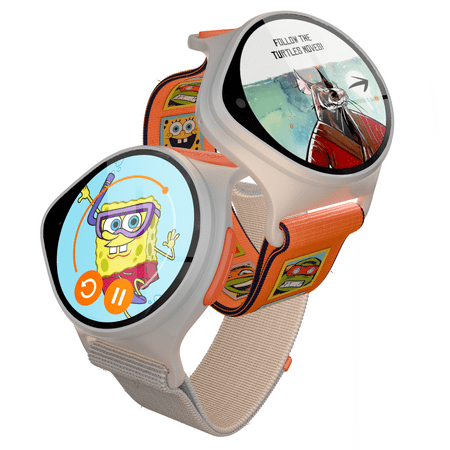 NickWatch GPS Tracking Smartwatch - White