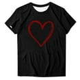 thumbnail image 3 of Neewe Womens Oversized Tshirt Graphic Tees Crew Neck Summer Short Sleeve Loose Fit Top, 3 of 4
