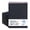 Black, variant on Mailerview Bubble Mailers 12.5x19, Self Seal Poly Padded Envelopes #6, 50 Pack Bulk