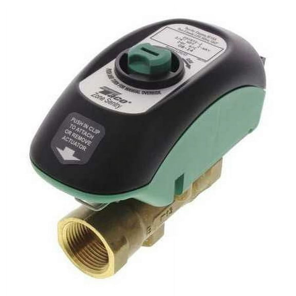 Taco V100T2G2ZA024Q4A2 1" Geo-Sentry GeoThermal Zone Valve Normally Closed (Threaded), replacement for V100CG2ZA024Q4A2