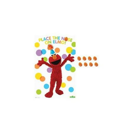 Amscan - Sesame Street Elmo Party - Party Game - Multi-colored
