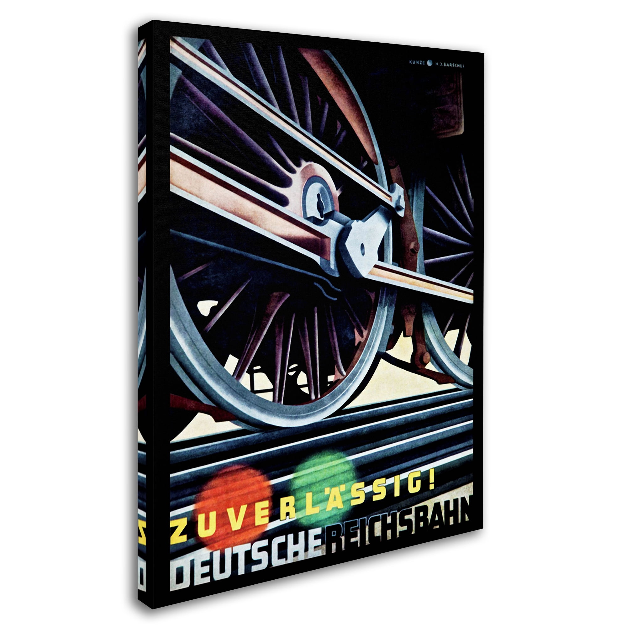 Trademark Fine Art 'Travel Rail 11' Canvas Art by Vintage Lavoie