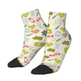 thumbnail image 2 of Bingfone Medical Icons Design Patterned Men'S Women'S Casual Cotton Socks, 2 of 9