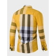 thumbnail image 2 of Fredd Marshall Men's 100% Cotton Long Sleeve Plaid Button-Down Shirt, 2 of 8