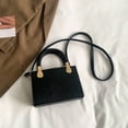 thumbnail image 1 of LHSHID Solid Color Womens Bag Trend Small Vintage Luxury Designer Handbag Purse Crossbody Bags Tote Female Shoulder Square, 1 of 6