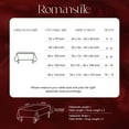 thumbnail image 5 of Romanstile Christmas Rectangle Tablecloth, Jacquard Waterproof Damask Floral Polyester Table Cloth, Waterproof Wipeable Table Cover for Dining, Holiday, Party Decor (Red, 60 x 84 Inch), 5 of 8