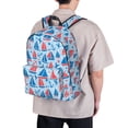 thumbnail image 5 of Goofa Sailboats On A Waves Printed Backpack,Laptop Backpack,Durable Anti-Theft Travel Work Backpack,Water-resistant Backpack, 5 of 9