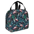 thumbnail image 2 of Easygdp Flamingos And Birds Bolsa Térmica Premium - Tela Oxford Impermeable, Gran Capacidad, Bolsillo Frontal, Unisex para Trabajo, Escuela, Actividades al Aire Libre y Picnics, 2 of 8