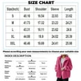 thumbnail image 3 of Stichou Women's Fashion Plush Coats Winter Warm Cardigan Coat Standing Collar Zip Up Fleece Tops Sweater Jacket Dark Gray M, 3 of 5