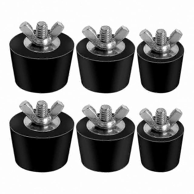 3 Sizes Pool Winterizing Plugs, 6 Pack Expansion Plugs for Above Ground Pool Skimmer Holes