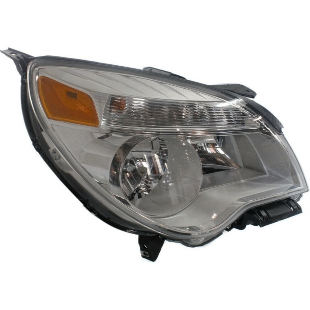 Headlight For 20102015 Equinox Sport Utility Right Reflector Type With Bulb