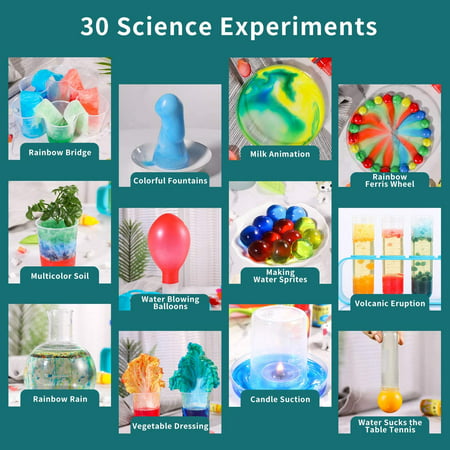 SNAEN Science Kit with 30 Science Lab Experiments,DIY STEM Educational  Learning Scientific Tools for 3 4 5 6 7 8 9 10 11 Years Old Boys Girls Kids  