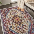 thumbnail image 5 of Nourison Persian Vintage Persian Center Medallion Ivory/Multi Area Rug, 5 of 8