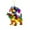 Multicolour, variant on Colorful Cartoon Hedgehog And Dog 2D Flat Acrylic Car Rearview Accessories Pendant for Bags and Keychains