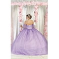 thumbnail image 2 of Layla K LK209 Juniors Womens Shimmering Off Shoulder Quince Ball Gown, 2 of 7