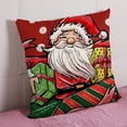 thumbnail image 3 of Funda almohada Estampada Bsvklp 4 Piezas 45 * 45 Cm Serie Navideña, 3 of 9