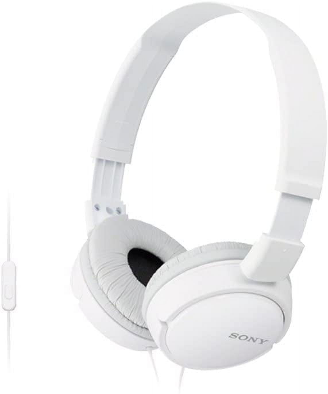 Sony Extra Bass ZX Series Wired On-Ear Headphones with Mic, MDR
