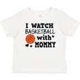 thumbnail image 3 of Inktastic I Watch Basketball with Mommy Boys Baby T-Shirt, 3 of 5