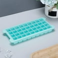 thumbnail image 5 of 36-Cube Ice Tray with Leakproof Lid - BPA-Free Plastic, One-Twist Release Ice Mold for Cocktails, Whiskey, Baby Food & Juice, Large Capacity, Dishwasher Safe, Freezer-Friendly Green, 5 of 7