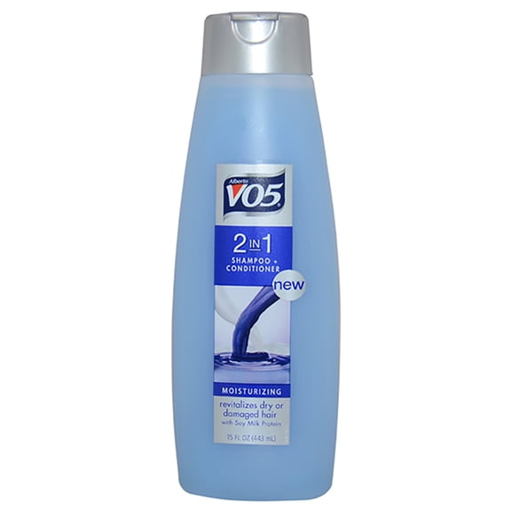 Alberto VO5 2 in 1 Moisturizing Shampoo and Conditioner , 15 oz Shampoo and Conditioner