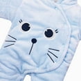 thumbnail image 3 of JiAmy Baby Romper Hooded Fleece Footed Jumpsuit Newborn Cartoon Hoodie Onesies Infant Warm Playsuit Bodysuits Outfits,0-12 Months, 3 of 7